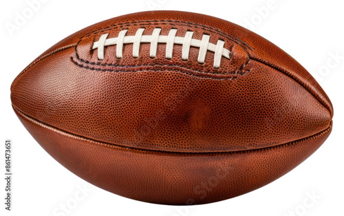 PNG Brown american football sports white background competition.