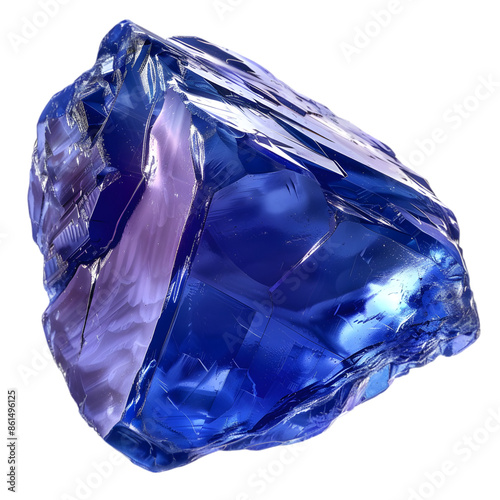 A shiny cobalt chunk