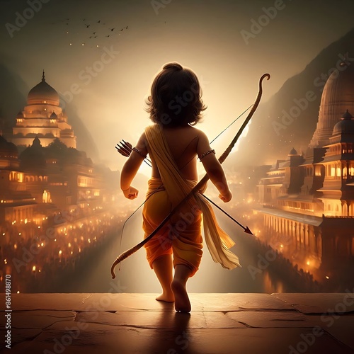 Ramanavmi, Lord Rama, Ram, Ayodhya, Cute kid Rama