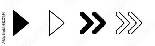 Arrow icon set. Arrow symbol. Arrow sign for your web design.