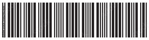  Barcode icon. Barcode vector icon. Simple fake bar code. Bar code for web design. Barcode product distribution icon. Vector illustration isolated on white background.Business concept barcode .