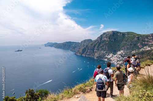 Sentiero degli Dei (Path of God), Costiera Amalfitana (Salerno). Trekking da Bomerano di Agerola a Positano in 4 ore.