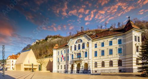 Landtags- und Regierungsgebäude, Vaduz, Liechtenstein