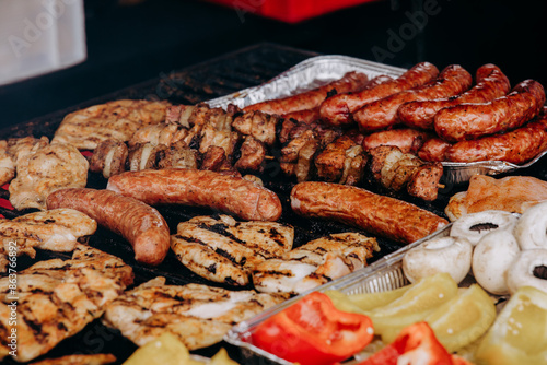 Grill na świezym powietrzu