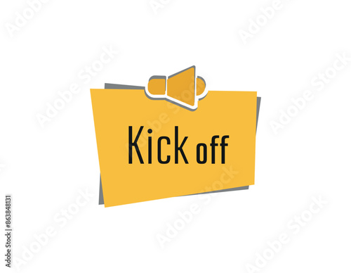 kick off sign