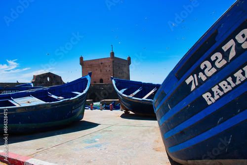 Puerto de Essaouira is a charming fishing port and historic rampart city located in the northwest of Morocco.