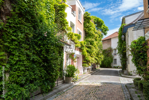 La cité florale dans le treizième arrondissement de Paris en France