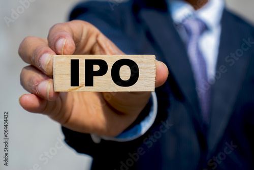 IPO investment concept Initial public offering