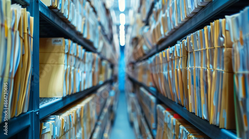 Digitizing paperwork helps in reducing physical storage needs.