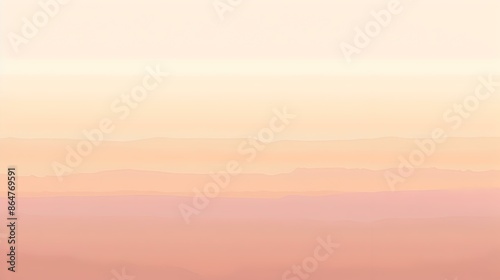 Gradient light navajo white to peach abstract banner