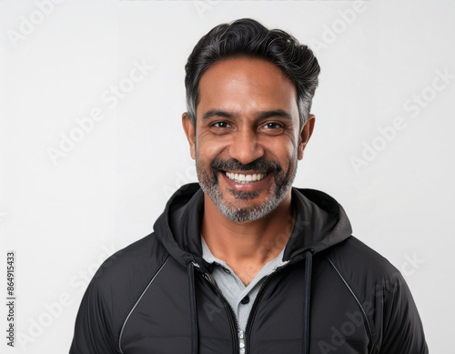 Studio Portrait of Handsome Senior Man