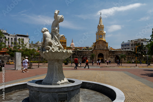 Cartagena de Indias, historyczne miasto w Kolumbii na wybrzeżu Morza Karaibskiego