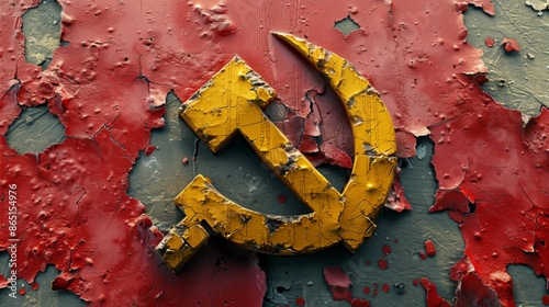 Hammer and sickle, symbol of communism