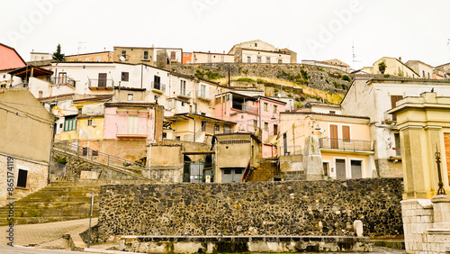 Melfi, borgo e castello medievali in provincia di Potenza, Basilicata. Italy