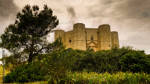 Castel del Monte, dimora di Federico II di Svevia. Andria, Puglia, Italy