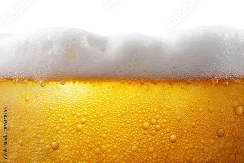 beer isolated on white background