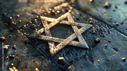 Star of David. Symbol of Jewish Identity and Faith. A timeless emblem of Judaism, hope, and resilience.