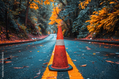 barricade in street safety professional photography