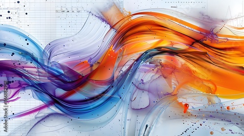 Educational chart Fluid Dynamics detailing principles of fluid flow Bernoulli's equation and viscosity with visuals of streamline flow turbulence and common applications in aerodynamics and hydraulics