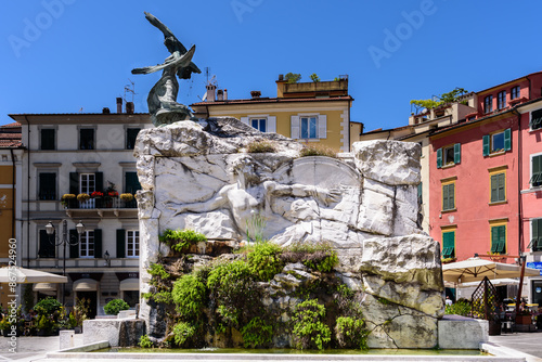 Piazza Giacomo Matteotti in Sarzana