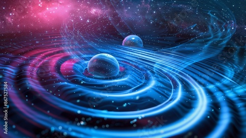 The phenomenon of gravitational waves, ripples in space-time caused by massive cosmic events, offers new ways to study the universe.