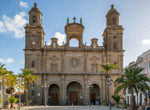 Cathedral de Santa Ana de Canarias on Gran Canaria island, Spain