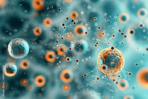 Visual Representation of Antioxidants in Cellular Structures