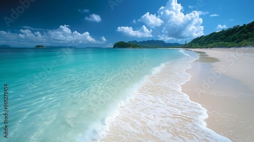 Serene Beauty of Whitehaven Beach Australia: Pristine Coastline Paradise