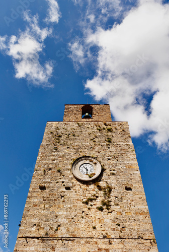 The Chandelier tower in Massa Marittima