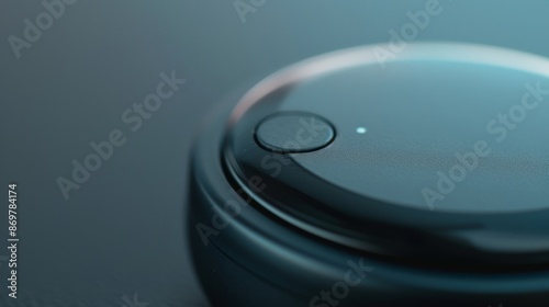 A closeup of the intuitive touch controls on the earbud allowing for easy and convenient adjustments to volume and playback.