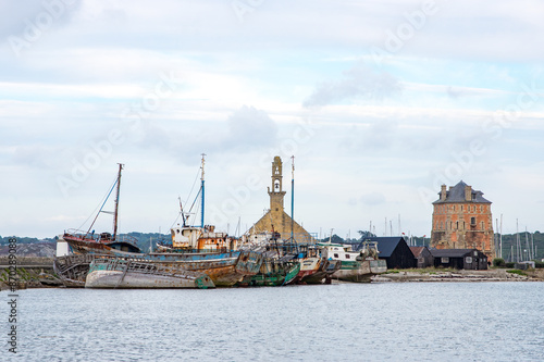 Cimetière de bateaux à Camaret-sur-Mer