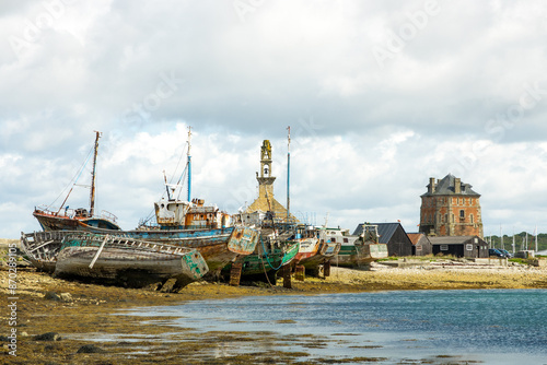 Cimetière de bateaux à Camaret-sur-Mer