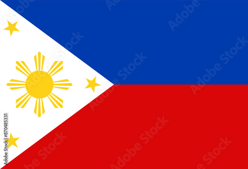 philippines flag illustrator country flags