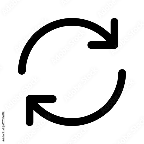 sync glyph icon