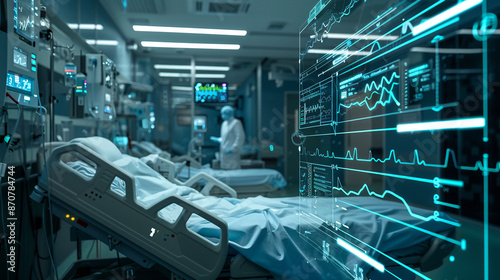 AI networks for monitoring ICU patients continuously.