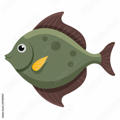 ai generated,flounder, fish, flatfish, marine, ocean, seafood, underwater, animal, aquatic, bottom-dweller, camouflage, fins, scales, nature, water,