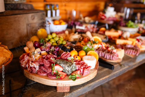 grazing table