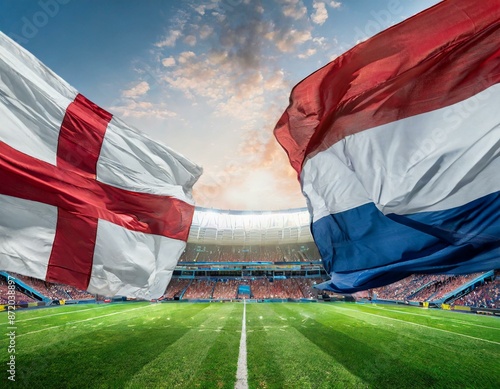 Niederlande gegen England, Fußball Stadion