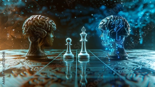 Human vs. ai. Explore the captivating clash between human intellect and artificial intelligence in the game of chess.