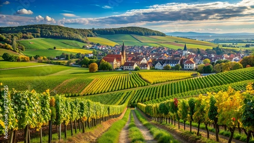 Weinberge zwischen Laubenheim, Nackenheim, Nierstein und Oppenheim 