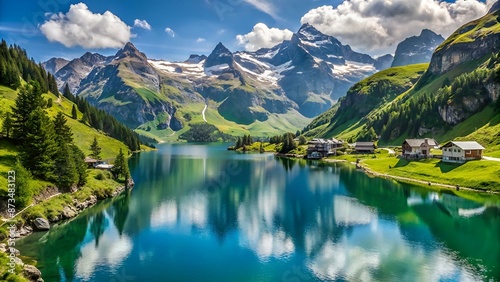 Trübsee beim Titlis bei Engelberg