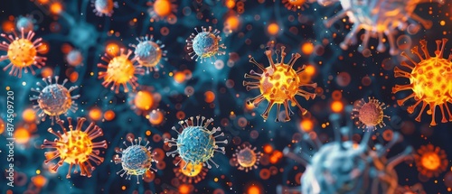Virus particles are significantly smaller than bacteria and require a host cell to replicate