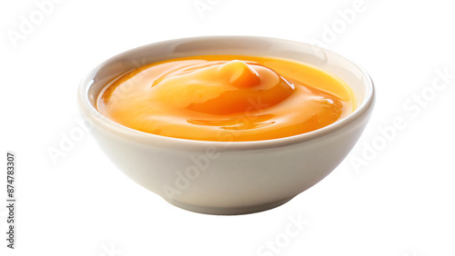 chili mayonnaise in mini bowl