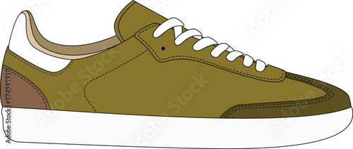 neakers vector illustration