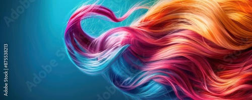 Hair colorist mixing dyes, focus on creativity, dynamic, manipulation, contemporary salon backdrop