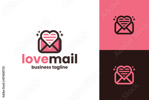 love mail logo vector