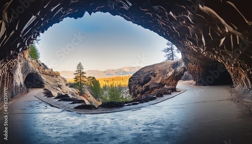 pluto s cave is a volcanic lava tube on the outskirts of mt shasta ca