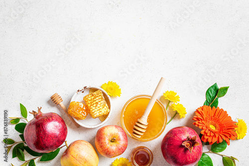 Rosh Hashanah holiday concept