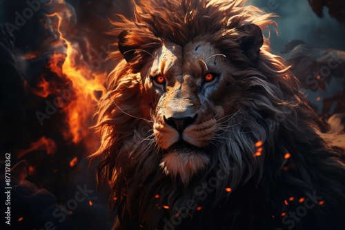 Lion Lion Light Lion, generative IA