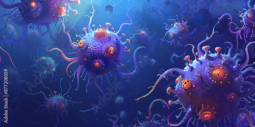 Explore the Lifecycle of Viruses Replication and Spread within Host Organisms